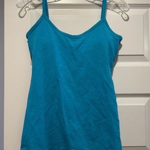 Blue tank top